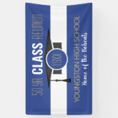 Pas het aan! Uw jaar- en schoolreübanner Spandoek (Verticaal)