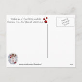 Pas het aan! Vijzel Russell Terrier Christmas Feestdagenkaart (Achterkant)