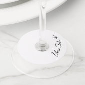 Pas het aan! wijnglaslabel (Dichtbij)