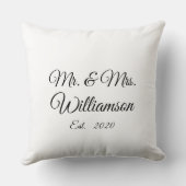 Pas het achternaam, jaar, nummer van het koppel aa kussen (Achterkant)