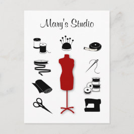 Pas het Briefkaart van de Tekst aan