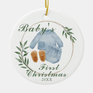 Pas het eerste Kerstmis Ornament van Baby aan
