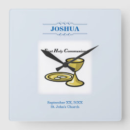 Pas, het Eerste Lichaam van de Heilige Communie en Vierkante Klok