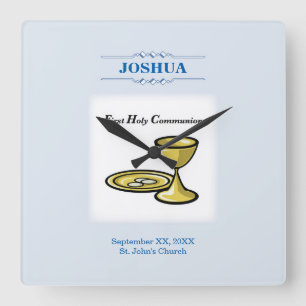 Pas, het Eerste Lichaam van de Heilige Communie en Vierkante Klok