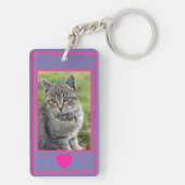 Pas het gedenkroze van het gedenkteken van het gef sleutelhanger (achterkant)