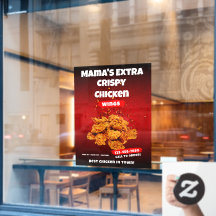 Pas het Grote Restaurant van het Wing van de Kip a