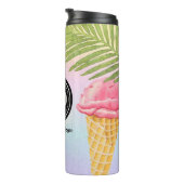 Pas het ijs van de waterverf van de Bedrijfs van d Thermosbeker (Geroteerd rechts)