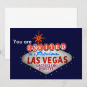 Pas het Las Vegas Welcome bord aan Kaart (Voorkant / Achterkant)