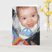 Pas het met Uw foto aan Kaart (Gele Bloem)