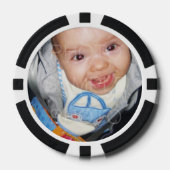 Pas het met Uw foto aan Poker Chips (Voorkant)