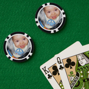 Pas het met Uw foto aan Poker Chips