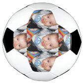 Pas het met Uw foto aan Voetbal (Gedraaid)