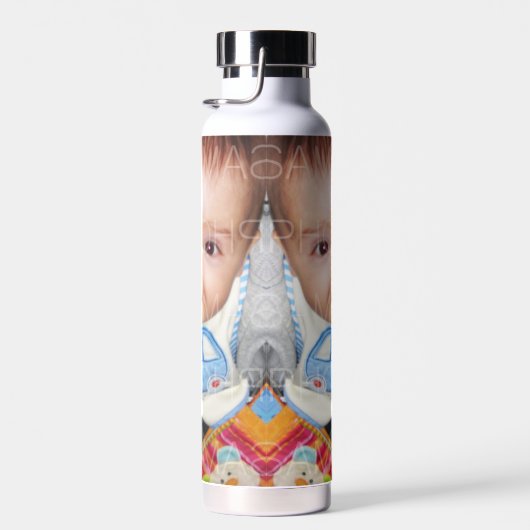 Pas het met Uw foto aan Waterfles (Rechts)