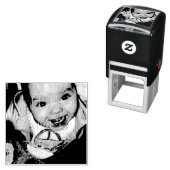 Pas het met Uw foto aan Zelfinktende Stempel (In situ)