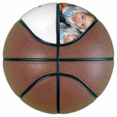 Pas het met Uw foto en tekst aan Basketbal (Rechts)