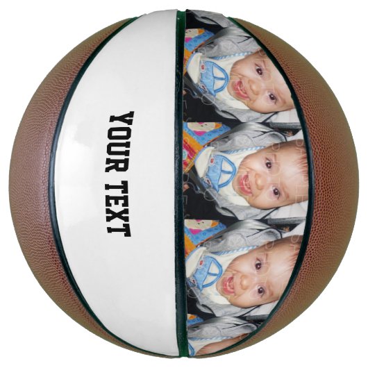 Pas het met Uw foto en tekst aan Basketbal (Verticaal)