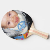 Pas het met Uw foto's aan pingelen Pong Paddle Tafeltennisbatje (Zijkant)