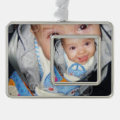 Pas het met Uw foto's Gevorm Ornament aan (Voorkant)
