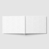 Pas het monogram witte Initialen van ons paar aan Gastenboek (Volledig)