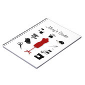 Pas het Notitieboek van de Tekst aan (Linkerzijde)