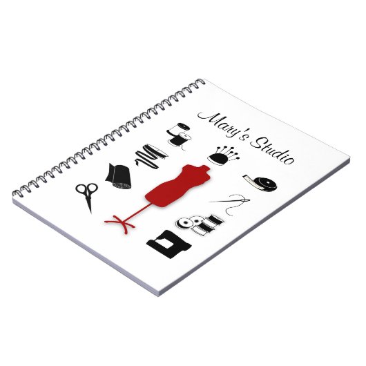 Pas het Notitieboek van de Tekst aan (Linkerzijde)