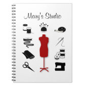 Pas het Notitieboek van de Tekst aan (Voorkant)