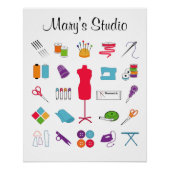 Pas het Poster van de Tekst aan (Voorkant)