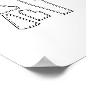 Pas het Poster van de Tekst aan (Hoek)