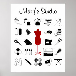 Pas het Poster van de Tekst aan