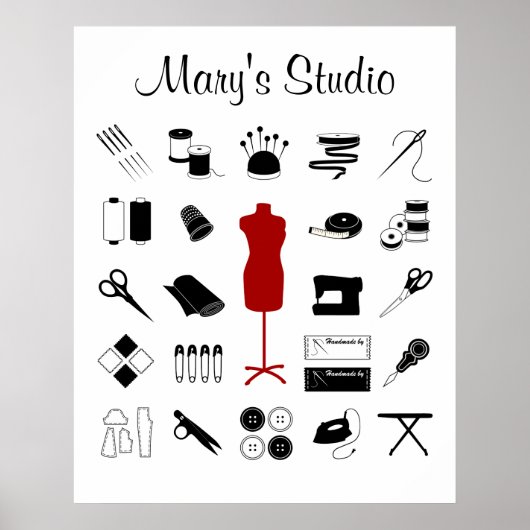 Pas het Poster van de Tekst aan (Voorkant)