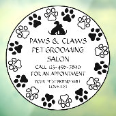 Pas het Voorzijde van het Klokken van de Klokken v Raamsticker (Vel 3)