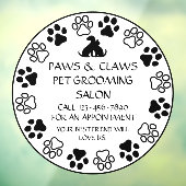 Pas het Voorzijde van het Klokken van de Klokken v Raamsticker (Vel 3)