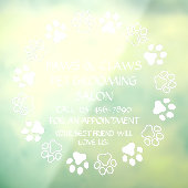 Pas het Voorzijde van het Klokken van de Klokken v Raamsticker (Vel 3)