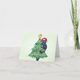 Pas je bericht aan feestdagen kaart