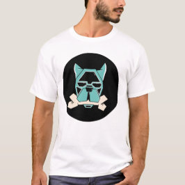 Pas je capuchon aan. t-shirt