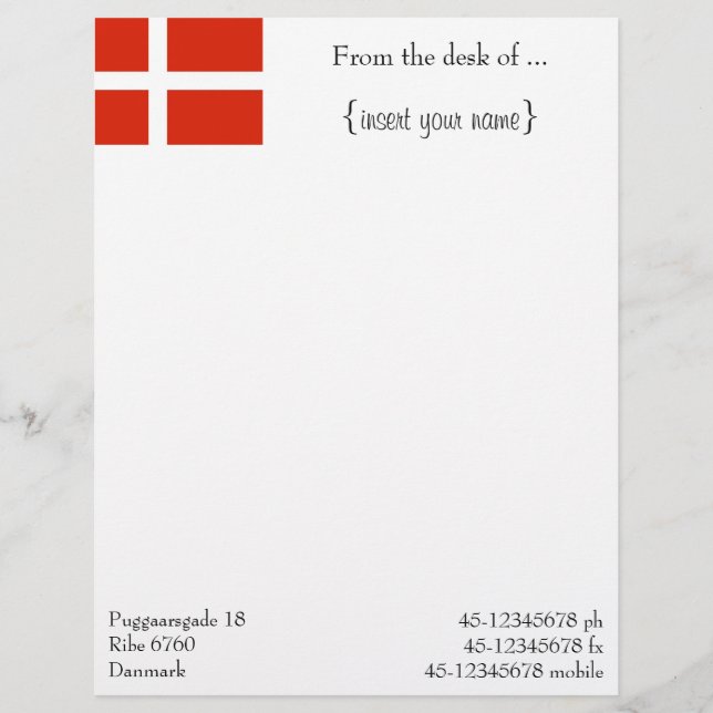 Pas je Dannebrog aan! (Voorkant)