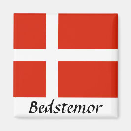 Pas je Dannebrog aan! Magneet