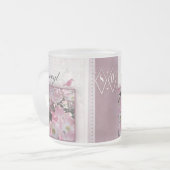 Pas je eigen 80ste verjaardag aan matglas koffiemok (Voorkant links)