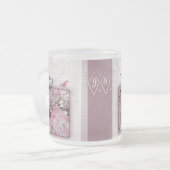 Pas je eigen 90e verjaardag aan matglas koffiemok (Voorkant links)