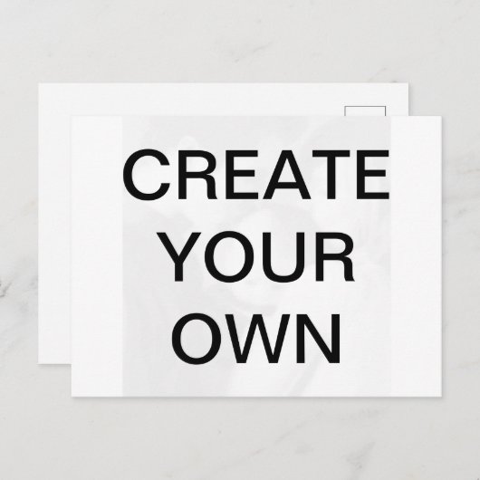 Pas je eigen briefkaart (Voorkant / Achterkant)