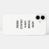 pas je eigen Case-Mate iPhone case (Achterkant (horizontaal))