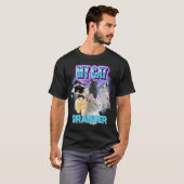 Pas je eigen Cat Bootleg 90's Style Photo T-shirt (Voorkant volledig)