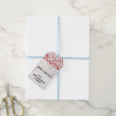 Pas je eigen favoriete kerstcadeauLabels aan Cadeaulabel (Met Touw)