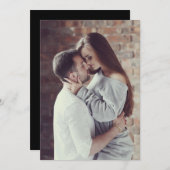 Pas je eigen foto aan bedankkaart (Voorkant / Achterkant)