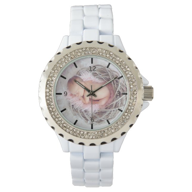 Pas je eigen foto aan horloge (Voorkant)