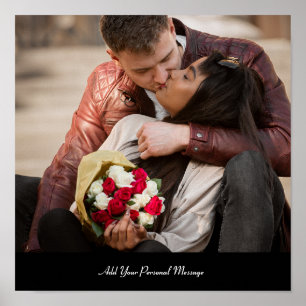 Pas je eigen foto aan poster