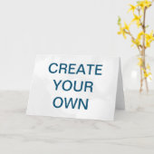 Pas je eigen kaart (Gele Bloem)