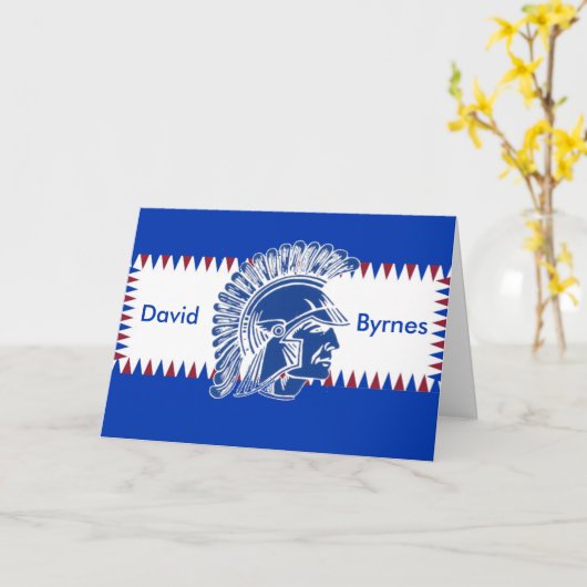 Pas je eigen kaart aan! (Gele Bloem)