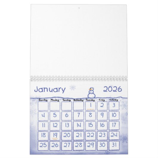 Pas je eigen kalender (Jan 2026)