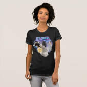 Pas je eigen katten bootleg 90's stijl foto t-shirt (Voorkant volledig)